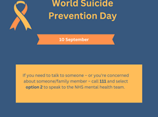 Highlighting World Suicide Prevention Day 