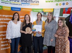 Ceredigion nurseries on top at Mudiad Meithrin Awards Ceremony