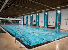 Improvement works at Plascrug swimming pool