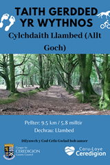 Taith Gerdded yr Wythnos - Cylchdaith Llambed (Allt Goch) - image expands