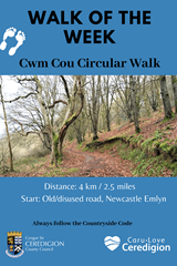 Walk of the Week - Cwm Cou Circular Walk - image expands