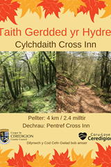 Taith Gerdded yr Hydref - Cylchdaith Cross Inn - image expands