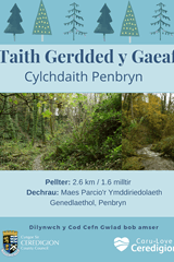 Taith Gerdded y Gaeaf - Cylchdaith Penbryn - image expands