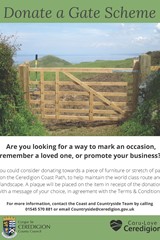Donate a Gate Scheme - image expands