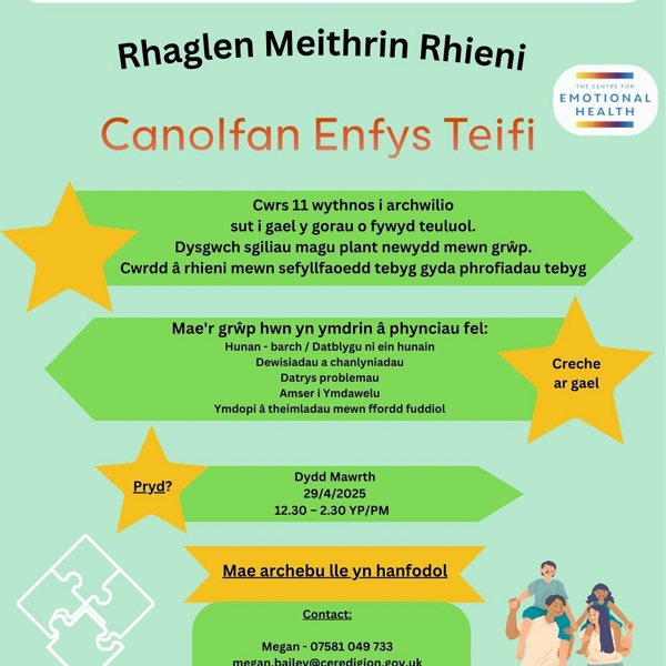 Rhaglen Meithrin Rhieni