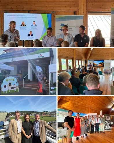 Gweithgaredau Tyfu Canolbarth Cymru yn ystod Y Sioe Frenhinol 2026; sgyrsiau, cyflwyniadau a rhwydwithiau.