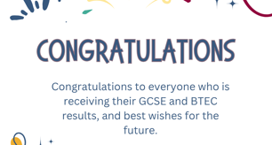 GCSE and BTEC results announced
