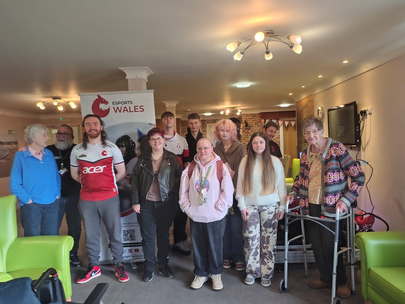 Ceredigion Youth Service’s Inspire Project brings generations together through retro gaming