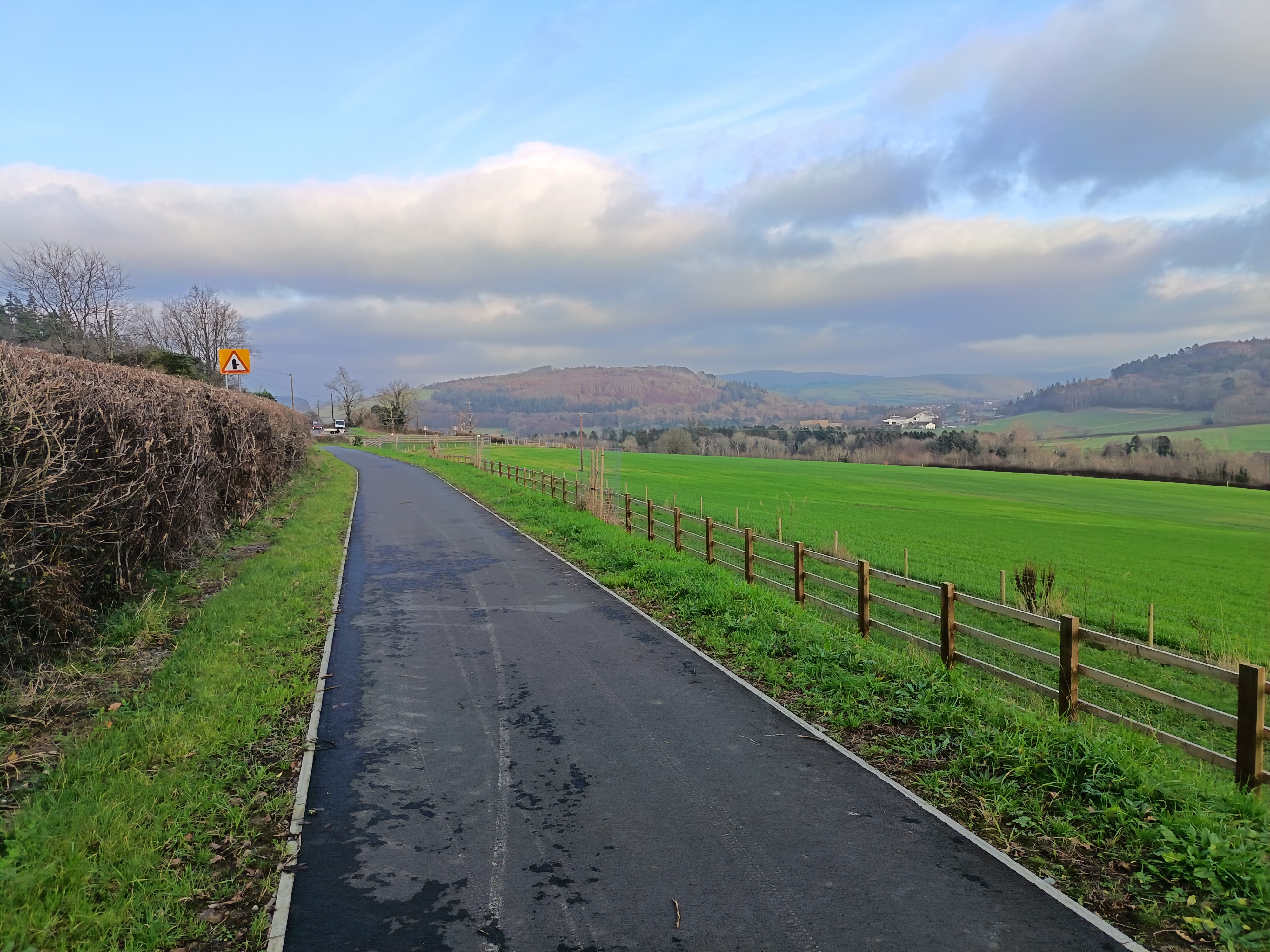 Construction work planned for the Active Travel route between Waunfawr and IBERS