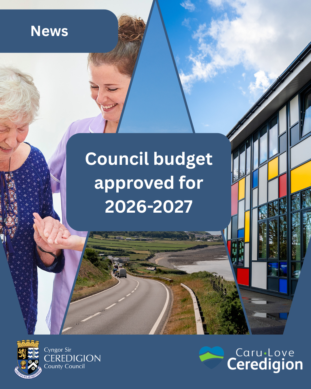 Ceredigion County Council budget approved for 2026-2027