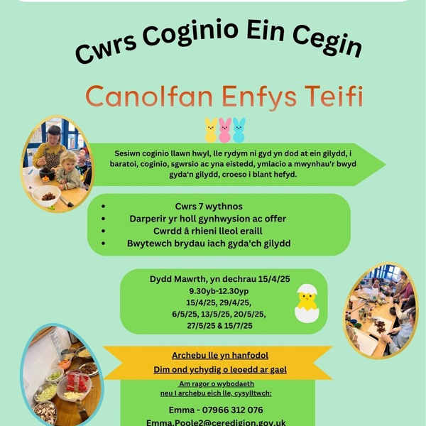 Cwrs Coginio Ein Cegin